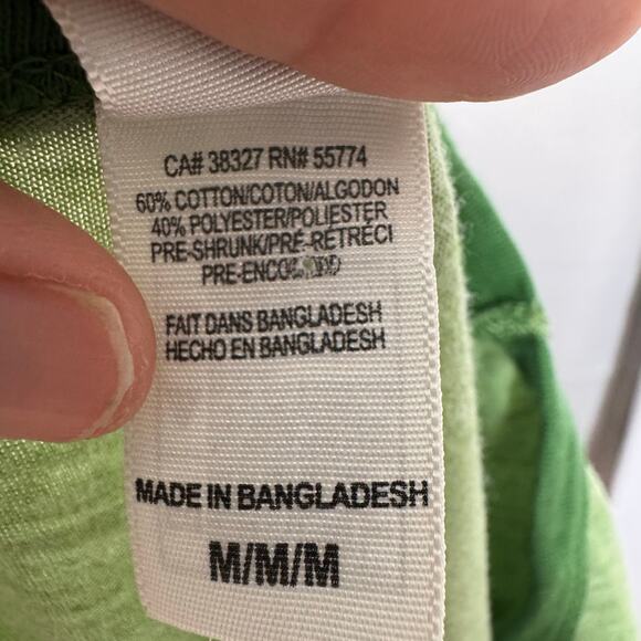 St. Paddy's Irish Green Say Hello to My Little Friend Leprechaun Tee Gaziani M - Picture 5 of 7